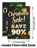Xmas Sale Save 90% A-Frame Signs, Decals, or Panels