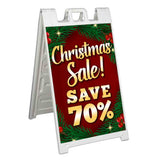 Christmas Sale Save 70% A-Frame Signs, Decals, or Panels