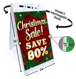 Christmas Sale Save 80% A-Frame Signs, Decals, or Panels