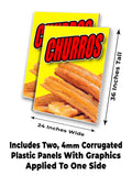 Churros A-Frame Signs, Decals, or Panels