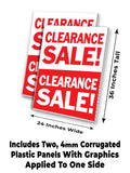 Clearance Sale A-Frame Signs, Decals, or Panels