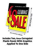 Clearance Sale A-Frame Signs, Decals, or Panels
