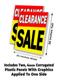 Clearance A-Frame Signs, Decals, or Panels