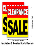 Clearance A-Frame Signs, Decals, or Panels