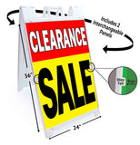 Clearance A-Frame Signs, Decals, or Panels