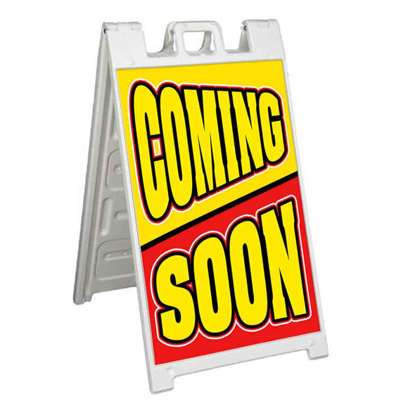 Coming Soon A-Frame Signs, Decals, or Panels