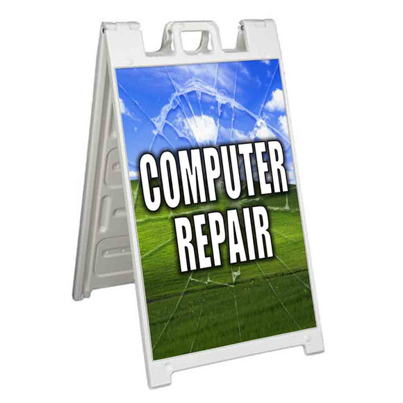 Computer Repair A-Frame Signs, Decals, or Panels