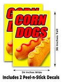 Corn Dogs A-Frame Signs, Decals, or Panels