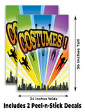 Costumes A-Frame Signs, Decals, or Panels