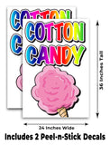 Cotton Candy Rainbow A-Frame Signs, Decals, or Panels