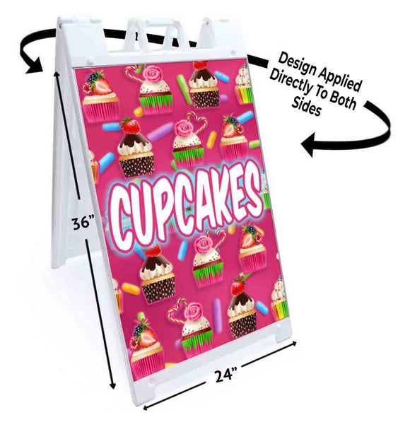 Cupcakes A-Frame Signs, Decals, or Panels