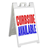 Curbside Available A-Frame Signs, Decals, or Panels