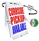 Curbside Pickup A-Frame Signs, Decals, or Panels