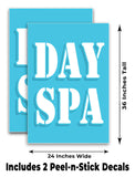 Day Spa A-Frame Signs, Decals, or Panels