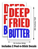 Deep Fried Butter A-Frame Signs, Decals, or Panels