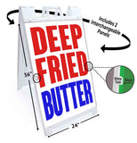 Deep Fried Butter A-Frame Signs, Decals, or Panels