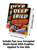 Deep Fried Candy Bars A-Frame Signs, Decals, or Panels