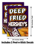 Deep Fried Hersheys A-Frame Signs, Decals, or Panels