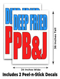Deep Fried PBJ A-Frame Signs, Decals, or Panels