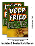 Deep Fried Pickles A-Frame Signs, Decals, or Panels
