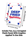 Deep Fried Twinkies A-Frame Signs, Decals, or Panels