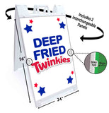 Deep Fried Twinkies A-Frame Signs, Decals, or Panels