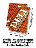 Deli A-Frame Signs, Decals, or Panels