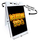 Delicious BBQ A-Frame Signs, Decals, or Panels