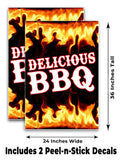 Delicious BBQ  A-Frame Signs, Decals, or Panels