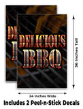 Delicious BBQ A-Frame Signs, Decals, or Panels