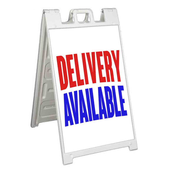 Delivery Available A-Frame Signs, Decals, or Panels