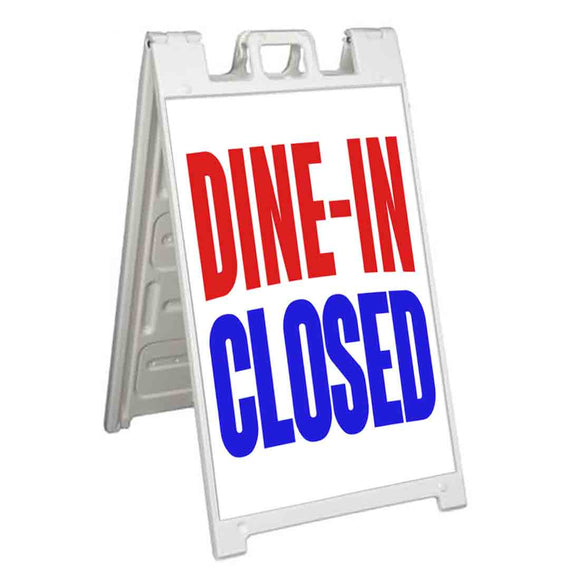 Dine In Closed A-Frame Signs, Decals, or Panels