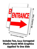 Entrance A-Frame Signs, Decals, or Panels