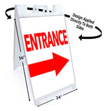 Entrance A-Frame Signs, Decals, or Panels