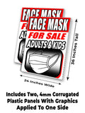 Mask Kids A-Frame Signs, Decals, or Panels