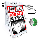 Mask Kids A-Frame Signs, Decals, or Panels