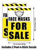 Masks For Sale A-Frame Signs, Decals, or Panels