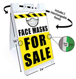 Masks For Sale A-Frame Signs, Decals, or Panels