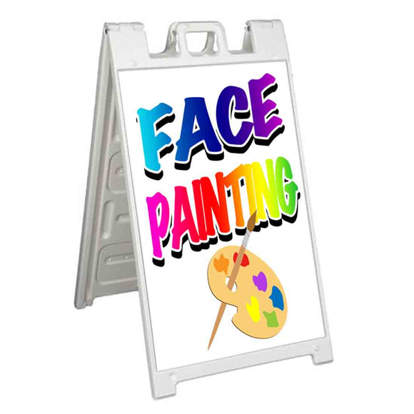 Face Painting A-Frame Signs, Decals, or Panels