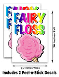 Fairy Floss A-Frame Signs, Decals, or Panels