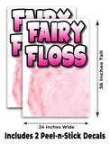 Fairy Floss A-Frame Signs, Decals, or Panels