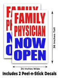 Family Physician A-Frame Signs, Decals, or Panels
