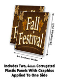 Farm Fall Festival A-Frame Signs, Decals, or Panels