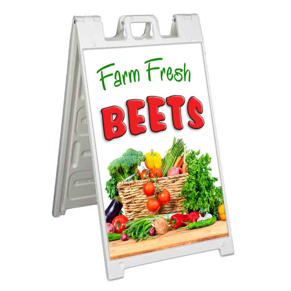 Farm Fresh Beets A-Frame Signs, Decals, or Panels