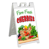 Farm Fresh Cherries A-Frame Signs, Decals, or Panels