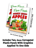 Farm Fresh Apples A-Frame Signs, Decals, or Panels