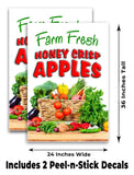 Farm Fresh Apples A-Frame Signs, Decals, or Panels