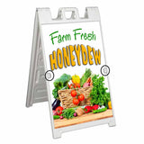 Farm Fresh Honeydew A-Frame Signs, Decals, or Panels