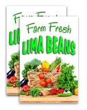 Farm Fresh Lima Beans A-Frame Signs, Decals, or Panels