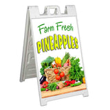 Farm Fresh Pineapples A-Frame Signs, Decals, or Panels